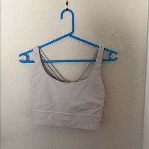 White Women's Lululemon Sports Bra